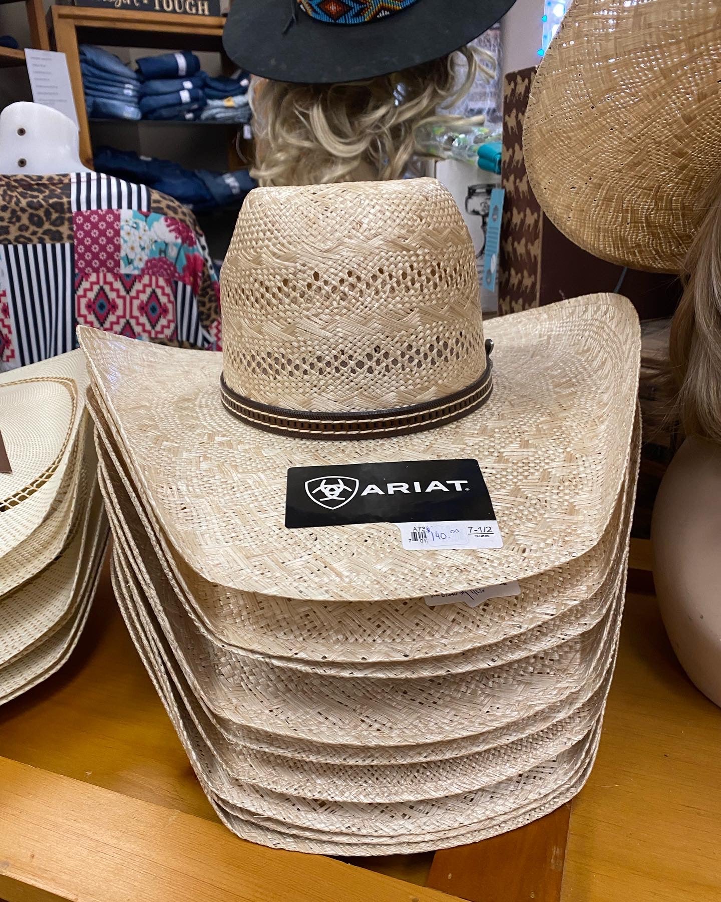 Ariat Straw Hat