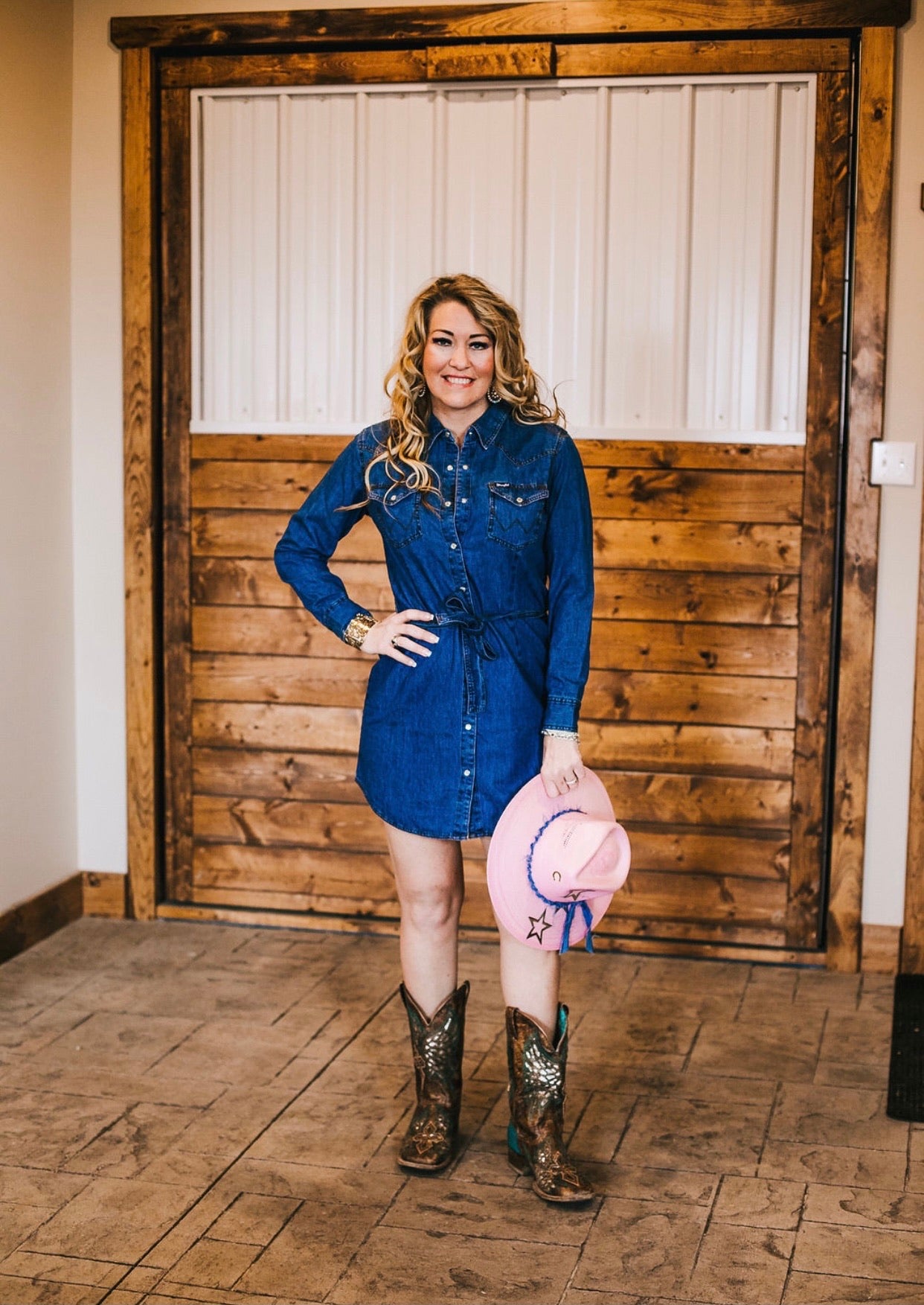 Charlie 1 Horse Straw Hat - Pink