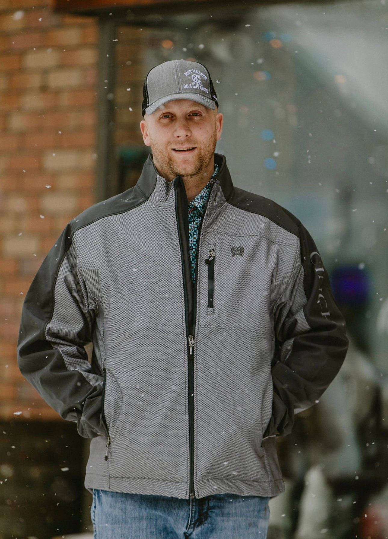 Cinch Men's Grey Jacket