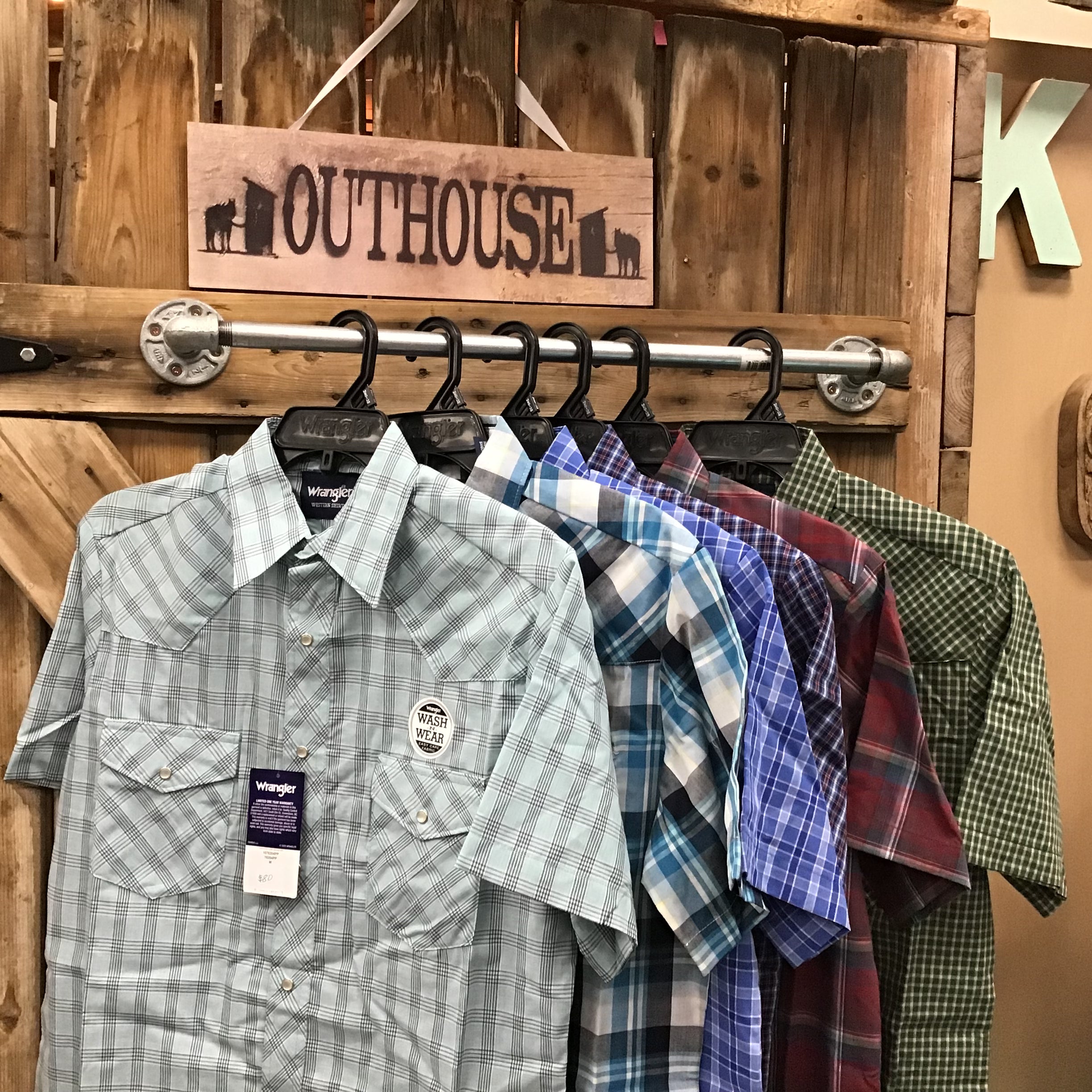 Wrangler MEDIUM Men’s Short Sleeved Rodeo Shirt