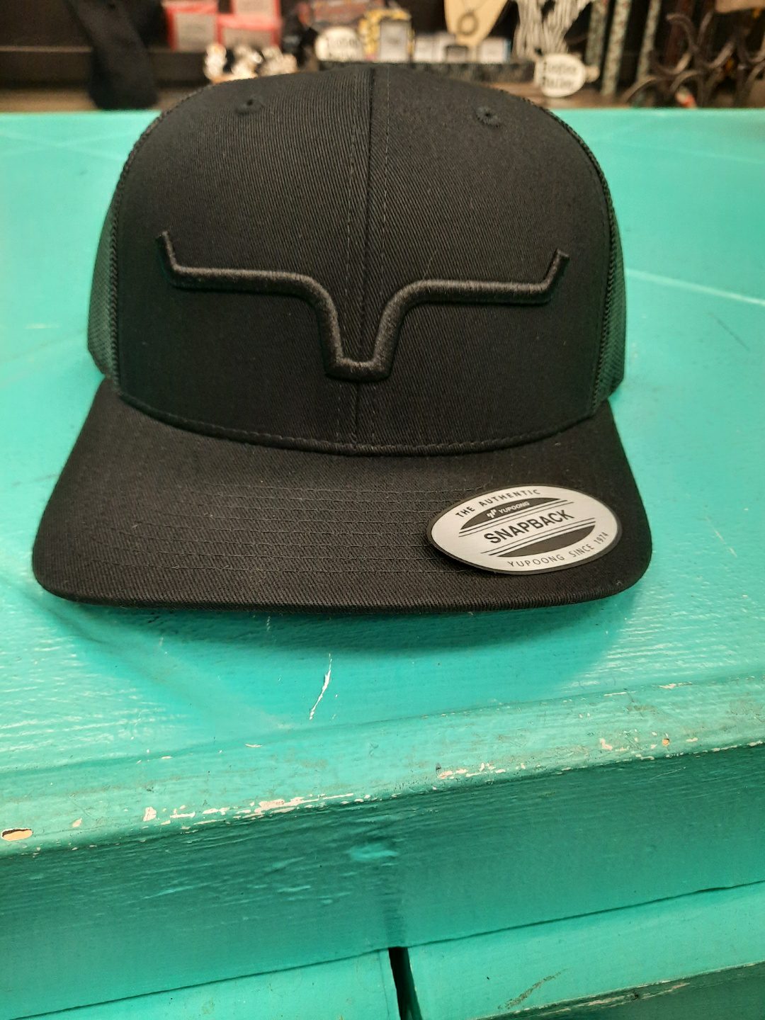Kimes Hat-Weekly Trucker- Black/Black