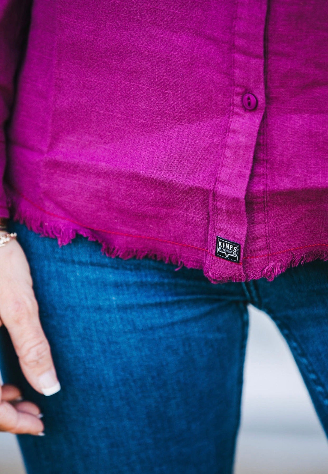 Kimes Dress Shirt Burgundy