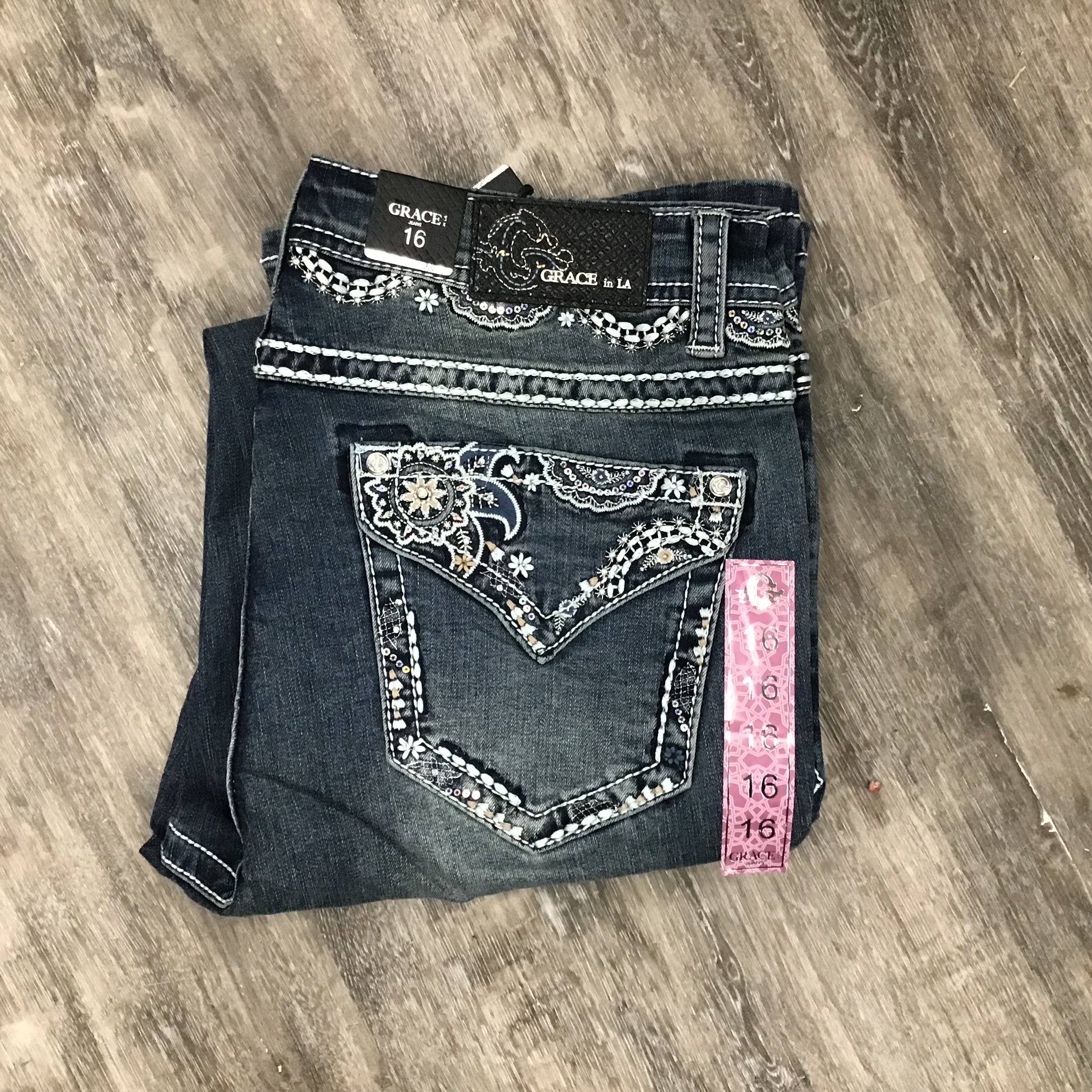 Grace Women's Plus Size Bootcut Jeans