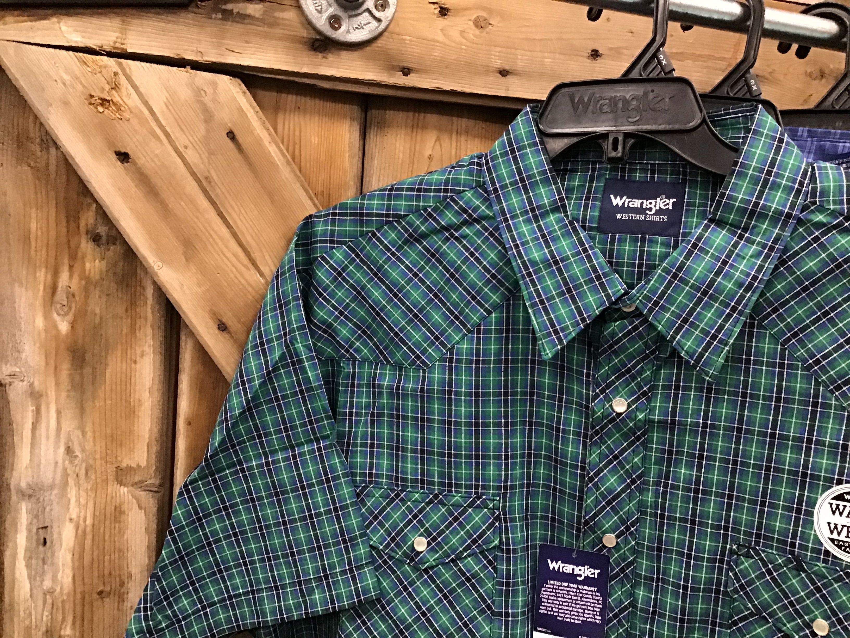 Wrangler Men’s Short Sleeved Rodeo Shirts 3X