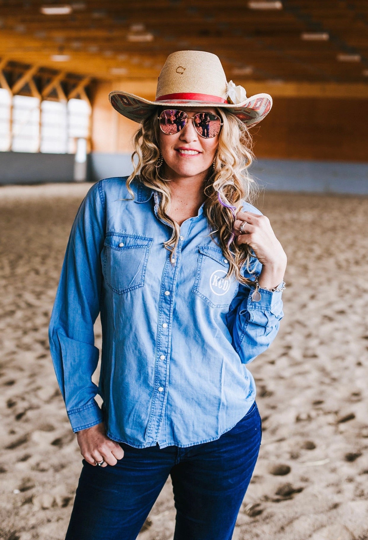 Charlie 1 Horse Cowgirl Outlaw Straw Hat