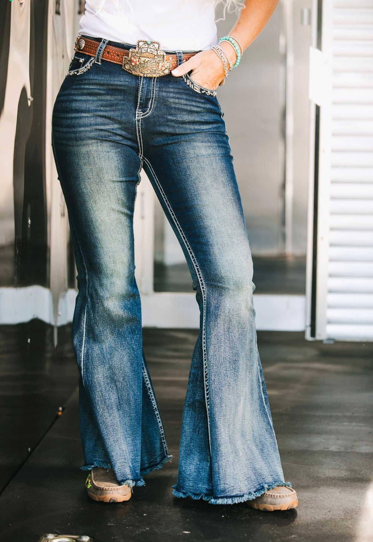 Grace Women's Denim Trousers